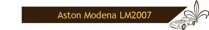 Aston Modena LM2007