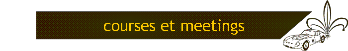 courses et meetings