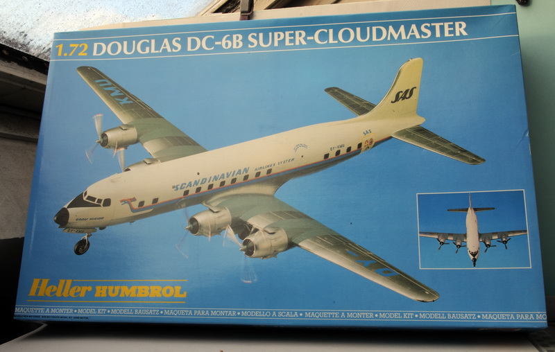2x Douglas DC-6B Super-Cloudmaster von Heller (Neu (gemäss Beschreibung