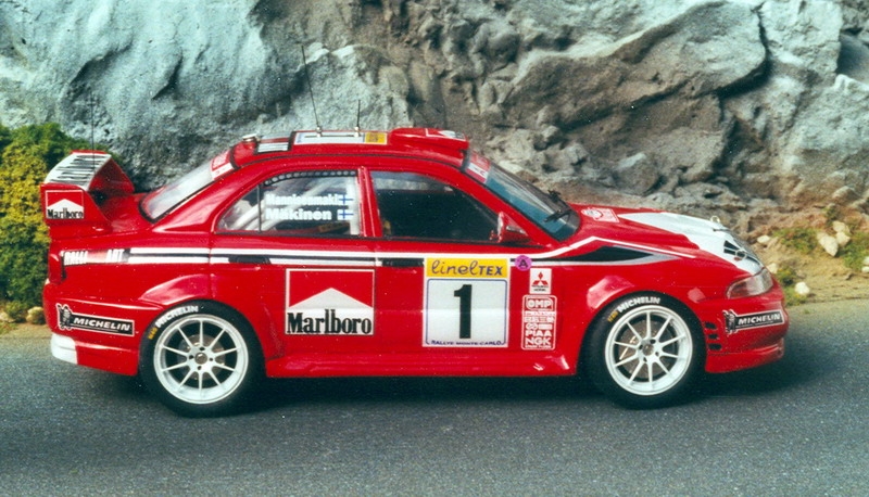 Poster Original 68e Rallye Monte-Carlo – Lancer Evo Makinen, P. Bereng, 2000