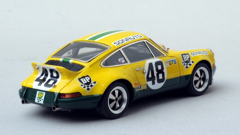 Miniature Solido 1/43 Porsche Carrera N°42 Le Mans 73, édition Limitée