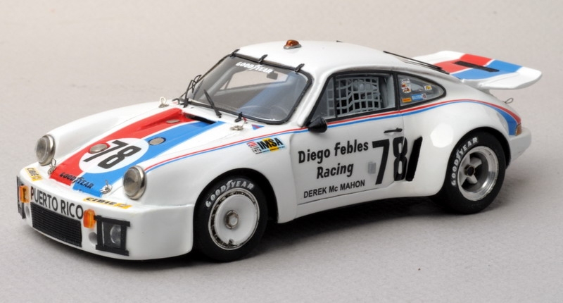 Miniature Starter Porsche 911 RSR N°78, 24h Du Mans 1976, 1/43, échelle 1:43
