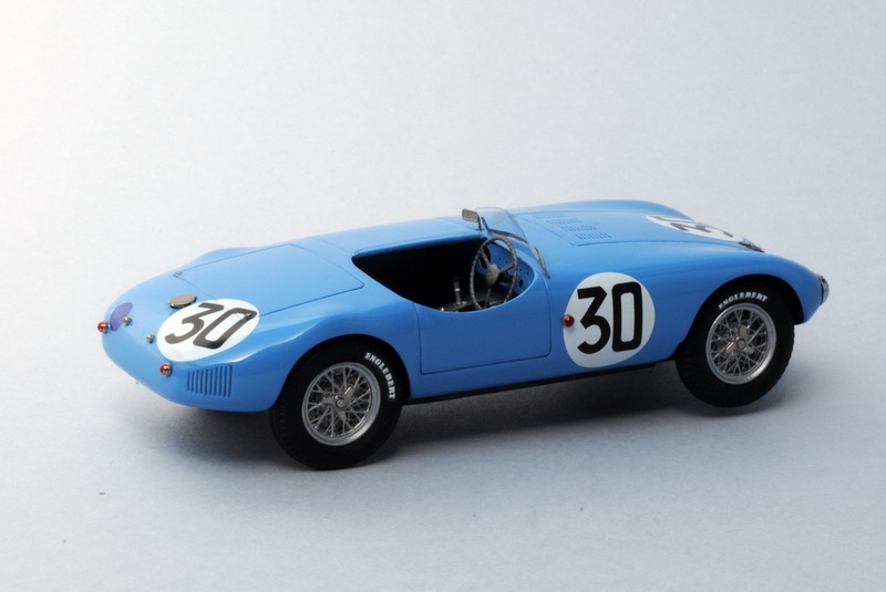 1:43 Spark Bizarre Cooper T39 Le Mans 1955 white/ blue #33