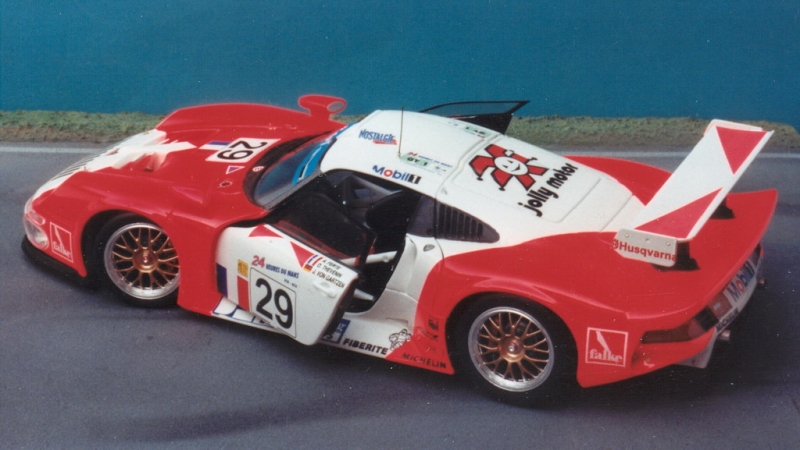 Diecast model cars Porsche 996 GT1 1/43 Spark 911 No.26 AG 24h Le Mans 1997