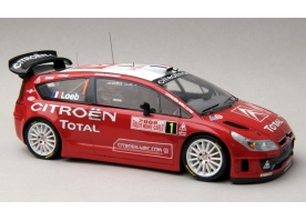 Citroën C4 WRC Loeb 1er Rallye Monte-Carlo 2008