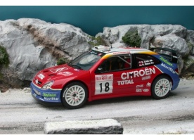 tk24-142 citroen xsara wrc loeb 1er monte-carlo 2003 cp2