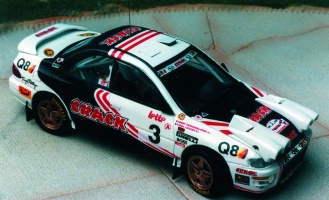 Subaru Impreza 555 Gr.A Crack Boucles de Spa 95