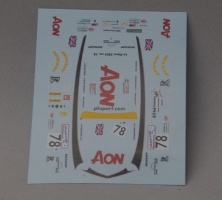 074d porsche aon lm2004 decals