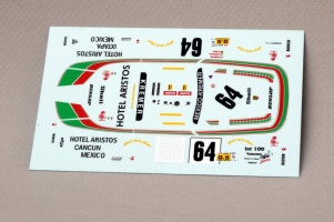 100 porsche 935 k3-80 mexico lm82 decals