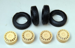 Roues Enkei 16" type neige, 4 goujons