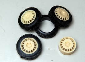 Roues Enkei 15" type neige, 5 goujons