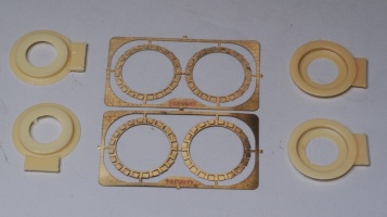 Flasques de roues Groupe A  17" (ex: Ford Sierra, etc...)