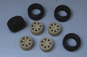 Roues Tecno Magnesio 17" 4 goujons