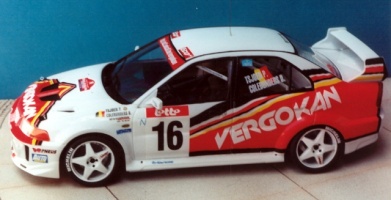 tk24-023 mitsubishi evo5 tsjoen spa 1999