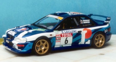 tk24-109 subaru impreza wrc rousselot 1er touquet 2001