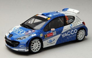 Peugeot 207 S2000 "BFO/YACCO" F. Loix 2e Ypres 2012