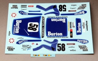 Porsche 934 Burton #58 LM77