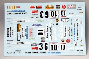 tk24-363 porsche 911sc gr4 beguin geant-casino decals
