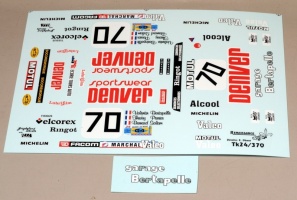 Porsche 934 Denver #70 LM 1981