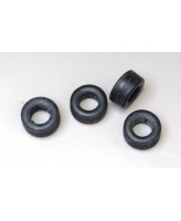 Pneu 1/43e 15.5x7.5mm, diamètre interne 9.5mm