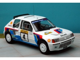 tk24-237 peugeot 205t16 1st 1000lakes 1984-1