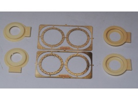 Flasques de roues Groupe A  17" (ex: Ford Sierra, etc...)
