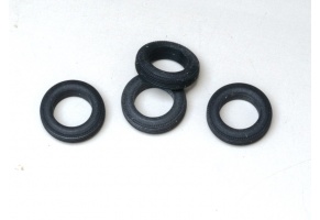 Pneu 1/43e 15x4mm, diamètre interne 9.5mm