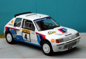 tk24-237 peugeot 205t16 1st 1000lakes 1984-1