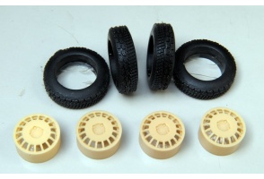 Roues Enkei 16" type neige, 4 goujons