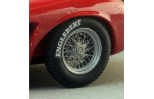 Roues rayons Borrani 3.5