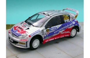 tk24-172peugeot 206 wrc vatanen 1000 lakes 2003-4