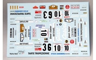 tk24-363 porsche 911sc gr4 beguin geant-casino decals