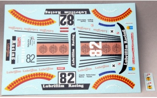 tk24-374 porsche 934 lubrifilm 4e lm1979 decals