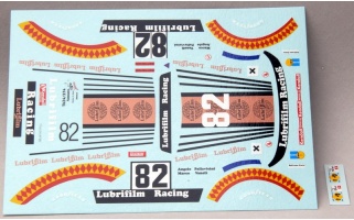 tk24-374 porsche 934 lubrifilm 4e lm1979 decals