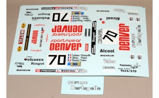 Porsche 934 Denver #70 LM 1981