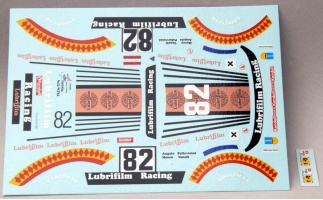 tk24-374 porsche 934 lubrifilm 4e lm1979 decals