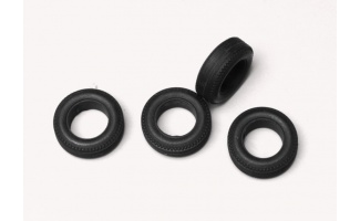 Pneu 1/43e 16x6.3mm, diamètre interne 9.5mm
