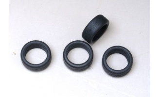 Pneu 1/43e 14.5x6mm, diamètre interne 10.5mm