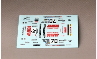 045k porsche denver rose decals
