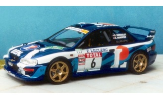 tk24-109 subaru impreza wrc rousselot 1er touquet 2001