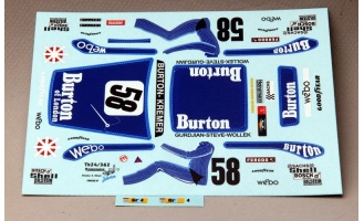 Porsche 934 Burton #58 LM77