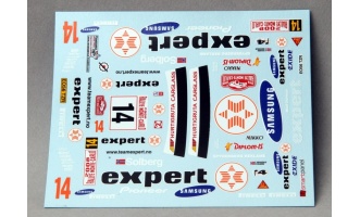 tk24-294 ford focus rs08 expert monte-carlo 2008 decals