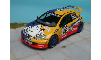 tk24-139 peugeot 206 wrc michelin rossi rac 2002-5