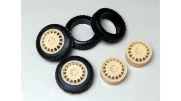 Roues Enkei 15" type neige, 4 goujons