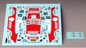 Porsche 934 Le Mans 79 n°87 Le Mans 80 n°91 Denver