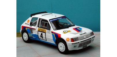 tk24-237 peugeot 205t16 1st 1000lakes 1984-1