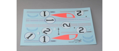Ford GT40 MkII Le Mans 1966, Shelby n°1-2 (vainqueur)