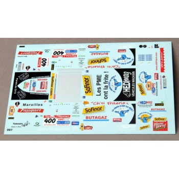 087 toyota friterie dakar 2009 decals
