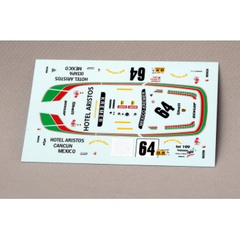 100 porsche 935 k3-80 mexico lm82 decals