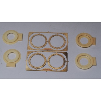 Flasques de roues Groupe A  17" (ex: Ford Sierra, etc...)